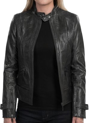 Bernardo Leather Jacket (For Women)