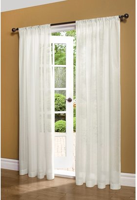 Thermalogic ThermaSheer Weatherplus Sheer Curtains - 100x84”, Pole-Pocket Top, Insulated