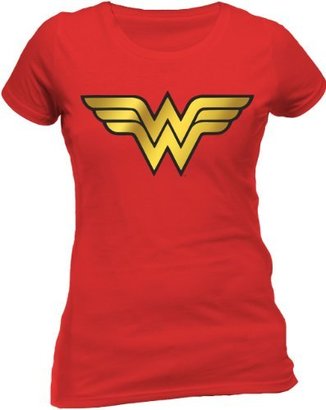DC Comics Wonder Woman - Foil Logo Short Sleeve T-Shirt