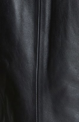 MICHAEL Michael Kors Zip Pocket Leather Jacket
