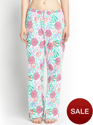 Sorbet Mix And Match Jersey Pants - Floral