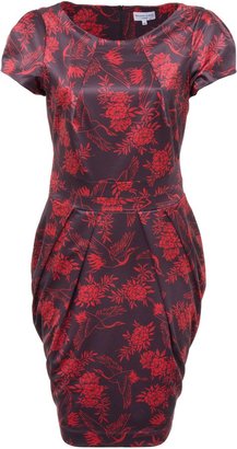 House of Fraser Whistle & Wolf Stork and floral tailored dress