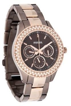 Fossil Ladies bronze bracelet watch