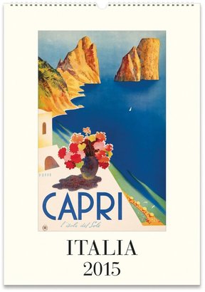 Cavallini & Co. Papers 2015 Italia Wall Calendar