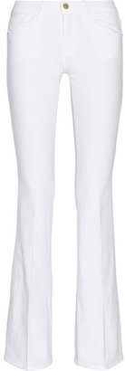 Le Skinny Flare mid-rise jeans