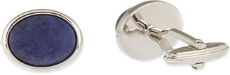 Lanvin Blue and Silver Cufflinks - for Men
