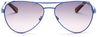 Sperry Women's Largo Metal Aviator Sunglasses