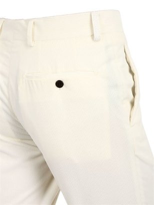 Façonnable 17.5cm Cotton Corduroy Trousers