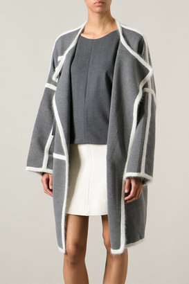 Chloé Paneled Knit Coat