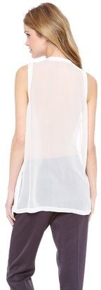 3.1 Phillip Lim Sequined Print Muscle Tank