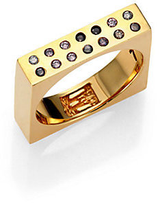 Kelly Wearstler Balla Perforated Square Ring