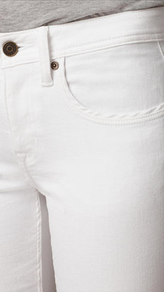 Burberry Doverdale White Skinny Fit Capri Jeans