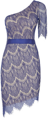 Creed Cala - Blue Lace One Shoulder Dress