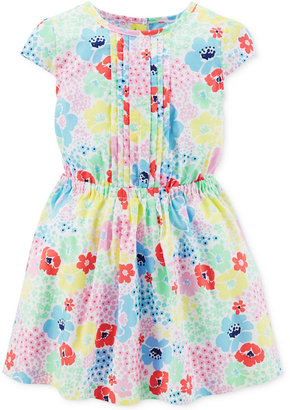Carter's Toddler Girls' Pleated Floral Dress