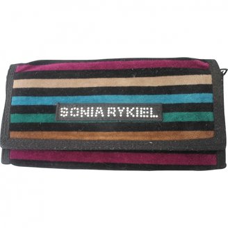 Sonia Rykiel Multicolour Velvet Wallet