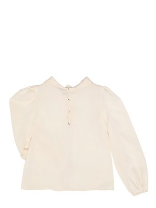 Dolce & Gabbana Silk Charmeuse Shirt