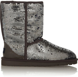 UGG Sequined shearling boots