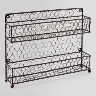 Wire Two-Tier Spice Rack