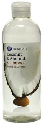 Boots Ingredients Coconut and Almond Shampoo 300ml