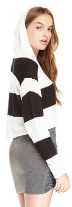 MinkPink Never Enough Stripe Knit Top in Black / White XS - L