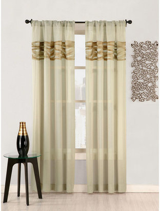 Umbra Wave Rod-Pocket Sheer Curtain Panel