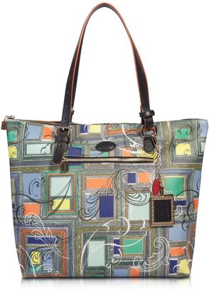 Bric's Embossed Eco Leather Tote Bag