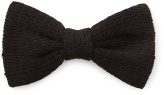 Forever 21 Textured Knit Bow Barrette