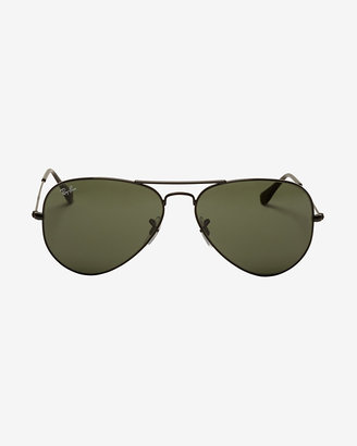 Ray-Ban Icons Classic Aviator Sunglasses: Black