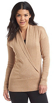Chaus Wrap Front Sweater