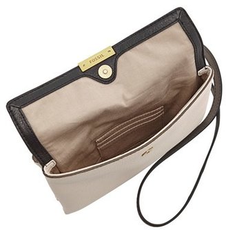Fossil 'Knox' Colorblock Leather Crossbody