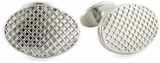 David Donahue Textured Sterling Silver Cuff Links