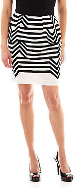 JCPenney Worthington Pleated Skirt - Petite