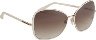 Tom Ford Solange Sunglasses-Colorless