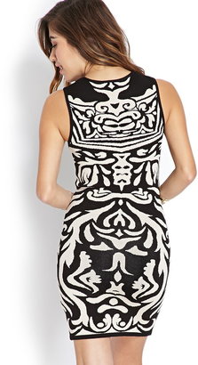 Forever 21 Mirrored Bodycon Dress