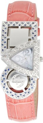 Swisstek Women's SK21908L Equilibre Sapphire and Pink Diamond Quartz Watch