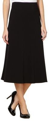 The Collection Petite Petite black midi minimalist skirt