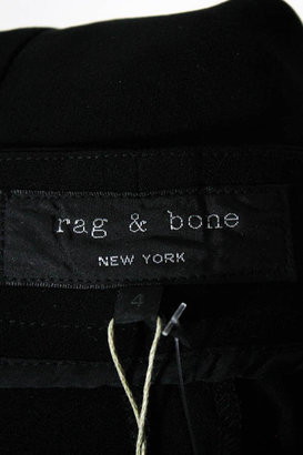 Rag and Bone 3856 NWT RAG & BONE Black Cotton Floral Embroidered Skinny Leg Kutch Pants Sz 4 $695
