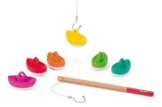 Janod Boat Family Fishing Game