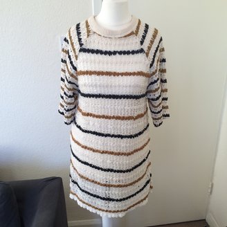 Etoile Isabel Marant Striped Crochet Cilla Jumper