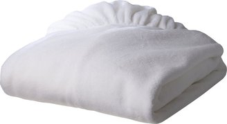 TL Care Heavenly Soft Chenille Fitted Crib Sheet - White