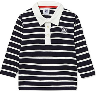 Petit Bateau Sailor-striped cotton polo shirt  - for Men