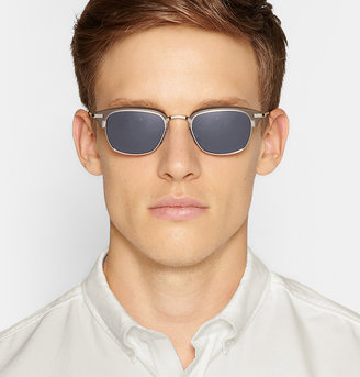Thom Browne Acetate and Metal Sunglasses