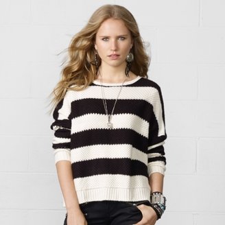 Denim & Supply Ralph Lauren Striped Cropped Sweater