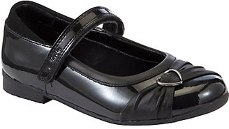 Clarks Dolly Heart Shoes, Black