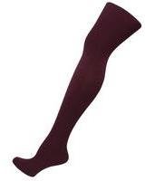 Dorothy Perkins Womens Wine 80 Denier 2 Pair Pack of Tights- Red