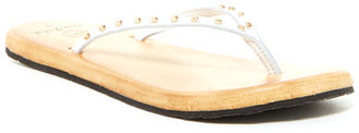Crocs Oumi Luxe Leather Flip Flop