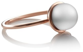 Laura Lee Jewellery Rose Gold Pearl Cup Ring