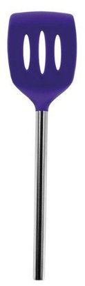 Tovolo 80-7945 Silicone Slotted Turner, Royal Purple