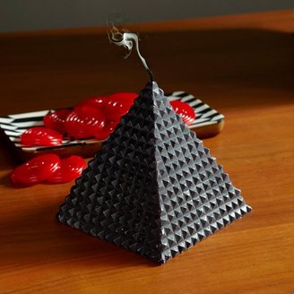 west elm Pyramid Candle