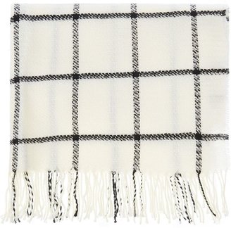 Warehouse Grid check scarf